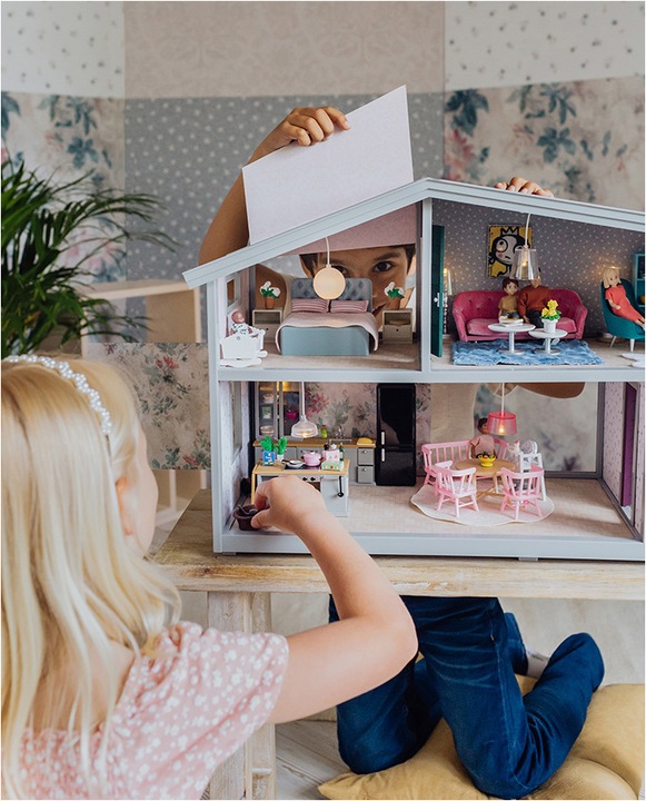Produktbild Lundby Puppenhaus 4 Zimmer