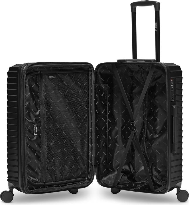 Actual product image Redolz Essentials 18 4-wheel suitcase set 3-piece with stretch fold (226 l, XL (from 140l))