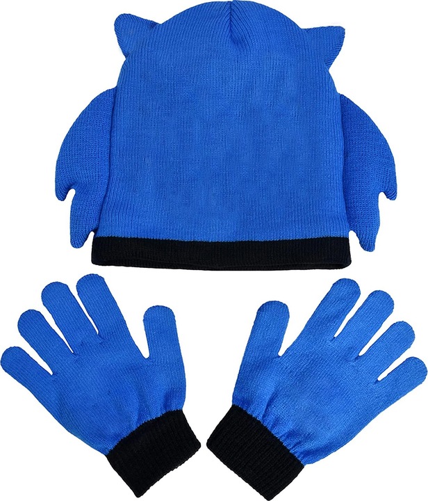 Produktbild Sonic The Hedgehog Strickmütze und Handschuhe Set (One Size)