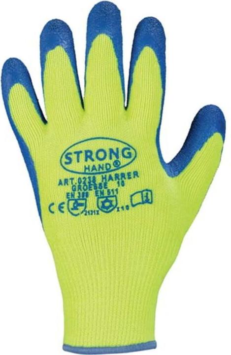 Image du produit Stronghand Gants Harrer taille 9 jaune/bleu EN 388, EN511 EPI catégorie II (9)