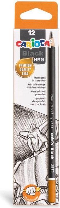 Carioca Technischer Bleistift 2B 12 Stk. (2B, 12x)