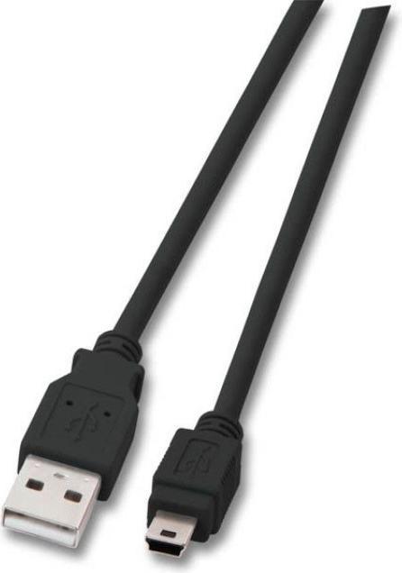 Image du produit EFB Elektronik Câble USB2.0 A-Mini B 5pôlesw,Clas (30 m, USB 2.0)