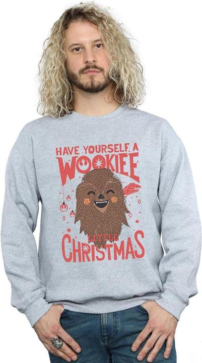 Immagine prodotto Star Wars Wookiee Little Christmas Felpa Uomo (4XL)