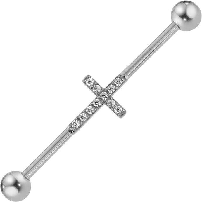 Produktbild Bijouteria Industrial-Piercing (Chirurgenstahl 316L, Zirkonia)