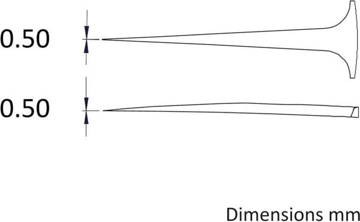 Image du produit Ideal Tek A5CF Pointe de rechange de pincette 40 mm