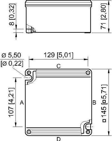 Actual product image Stahl 8118/131-814 EEX junction box 8xM20
