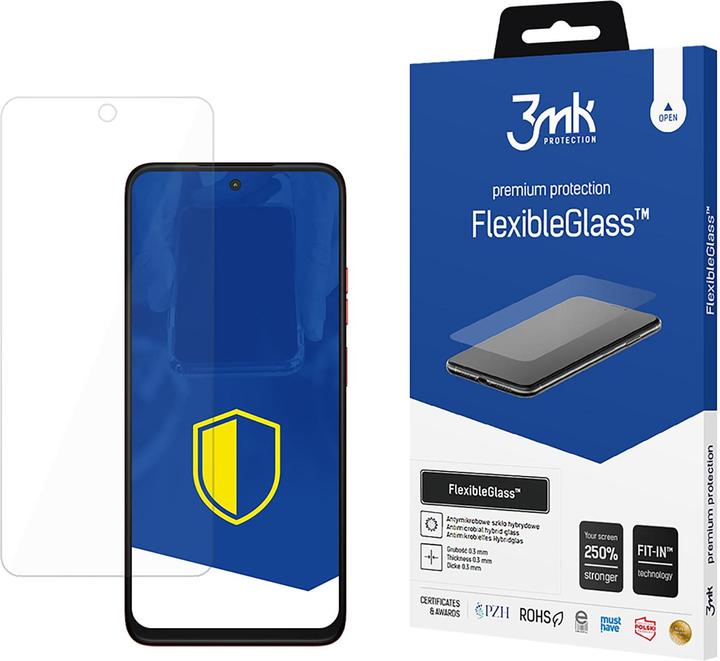 Produktbild 3MK FlexibleGlass Motorola Moto G35 5G Szkło Hybrydowe (1 Stück, Motorola Moto G35)
