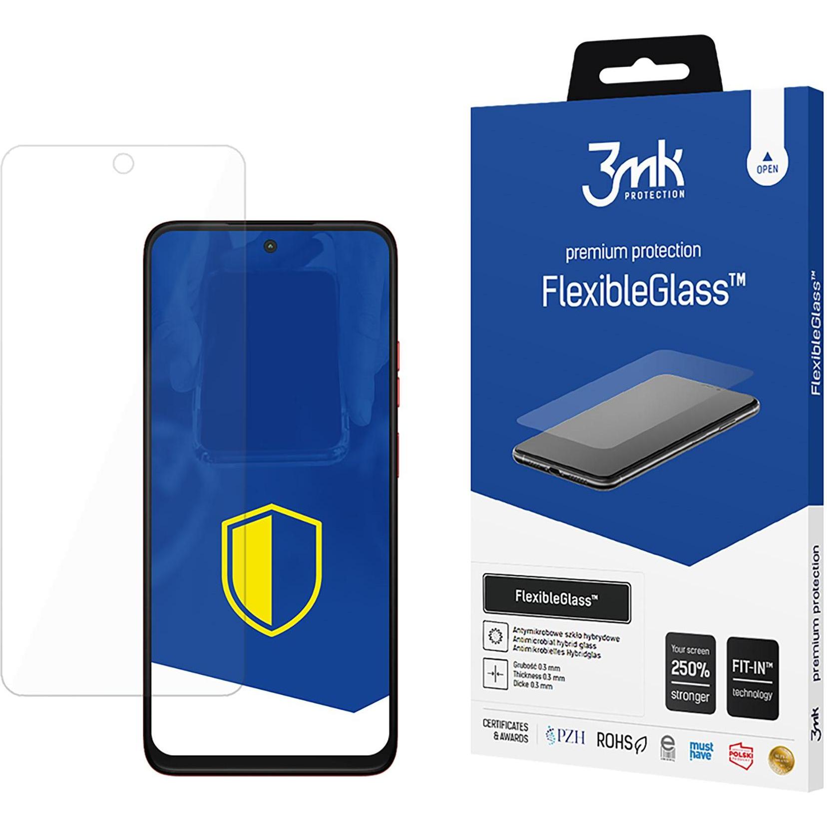 3MK FlexibleGlass Motorola Moto G35 5G Szkło Hybrydowe (1 Stück, Motorola Moto G 5G), Smartphone Schutzfolie, Transparen...