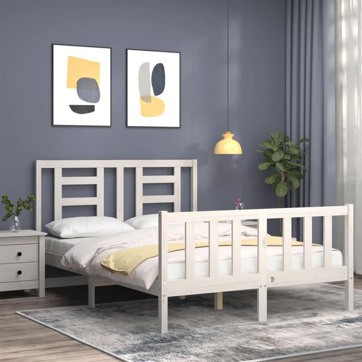 Actual product image vidaXL Bettrahmen (140 x 200 cm)