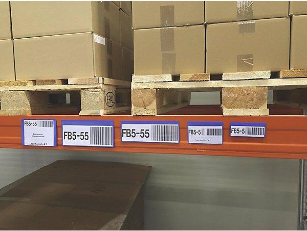 Immagine prodotto Valdemar Krog Buste per etichette, conf. da 50 pz., con striscia magnetica, largh. x alt. 160