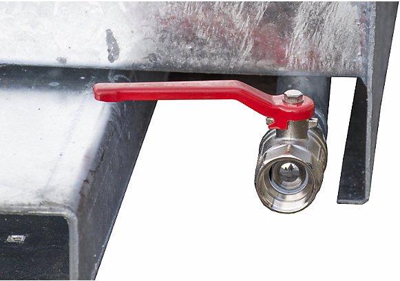 Immagine prodotto eurokraft pro Contenitore ribaltabile per trucioli MINI, bordo di scarico ribassato, capacità (610 l)