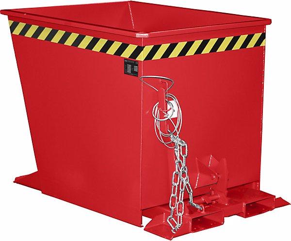 Immagine prodotto eurokraft pro Contenitore ribaltabile per carrelli, capacità 0,3 m³, rosso RAL 3000. (300 l)