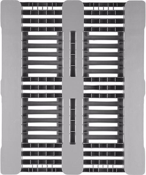Produktbild Craemer Hygienepalette, LxBxH 1200x1000x160 mm, hellgrau, ab 5 Stk