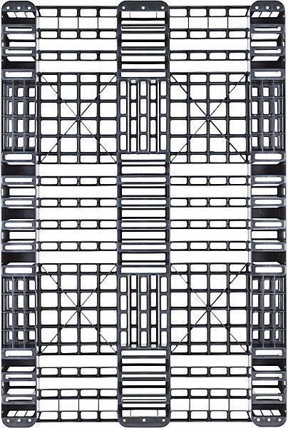 Actual product image Craemer Lightweight Euro pallet, LxWxH 1200 x 800 x 120 mm, basalt grey, 5+ items.