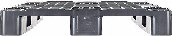Actual product image Craemer Lightweight Euro pallet, LxWxH 1200 x 800 x 120 mm, basalt grey, 5+ items.