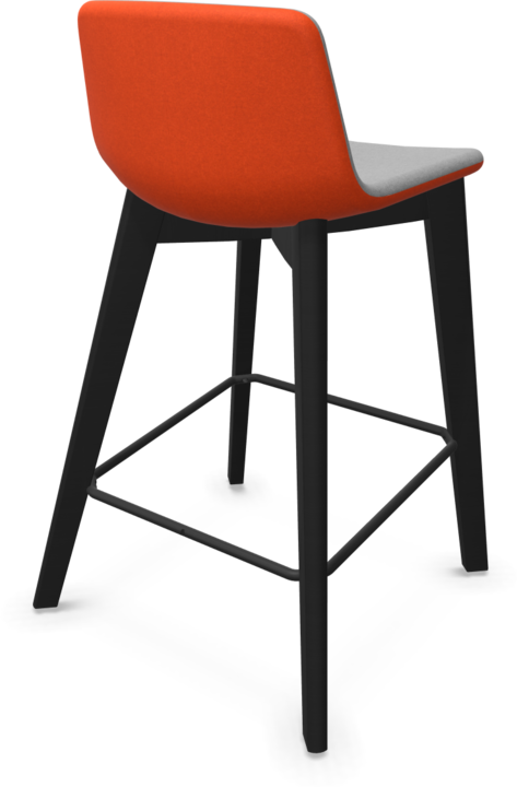Grey, Bright red, Black, Ash stained black