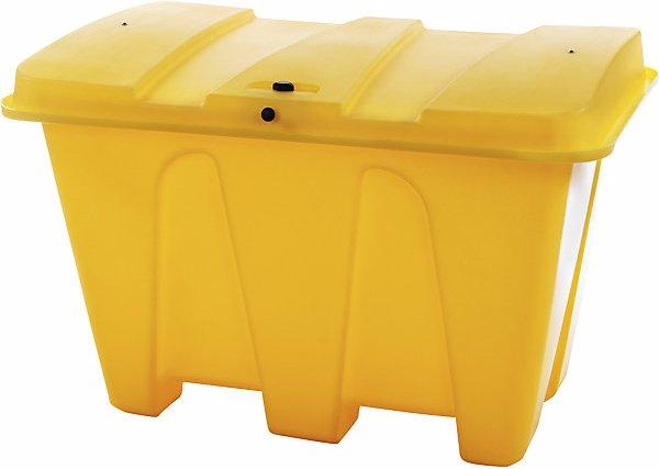 Image du produit eurokraft basic Bac à sel et de stockage, capacité 500 l, orange. (500 l)