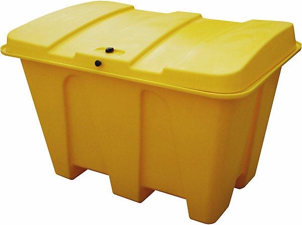 Image du produit eurokraft basic Bac à sel et de stockage, capacité 500 l, orange. (500 l)