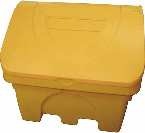 Image du produit eurokraft basic Bac à sel et de stockage, capacité 200 l, jaune. (200 l)
