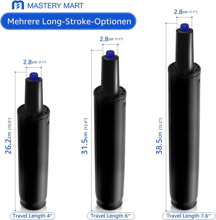 Image du produit Mastery Mart Gasdruckfeder für Bürostühle
