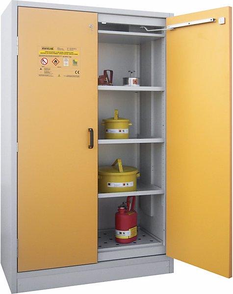 Actual product image Lacont Hazardous goods storage cupboard, type 30, 2 doors, HxWxD 1935 x 1195 x 595 mm. (119.50 cm, 193.50 cm)
