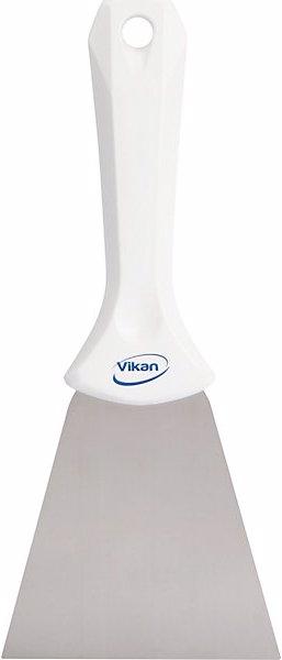 Image du produit Fincke Grattoir manuel à lame en inox, largeur 100 mm, lot de 10, blanc.