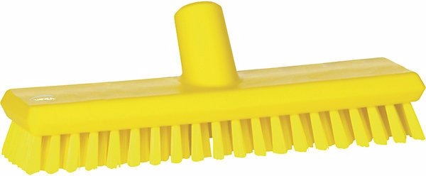 Image du produit Fincke Balai-brosse avec écoulement d'eau, ultra-dur, lot de 10, jaune. (10 pcs)