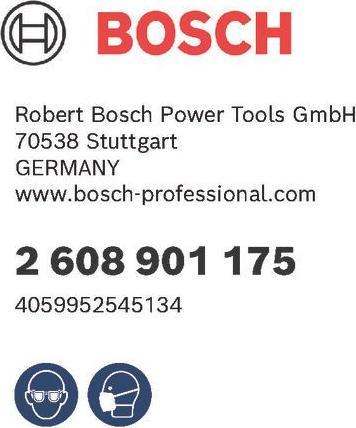 Produktbild Bosch Professional Zubehör EXPERT S471 Standard Block, 69 x 97 x 26 mm, M, F, SF, 3-tlg. (Fein, Mittel, Superfein)