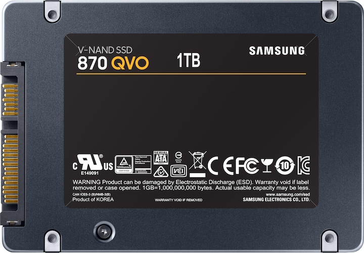 Produktbild Samsung 870 QVO (1000 GB, 2.5")