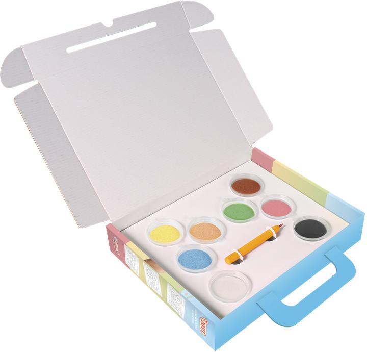 Actual product image Jovi Kawaii Sand Painting Kit Kawaii Tiere