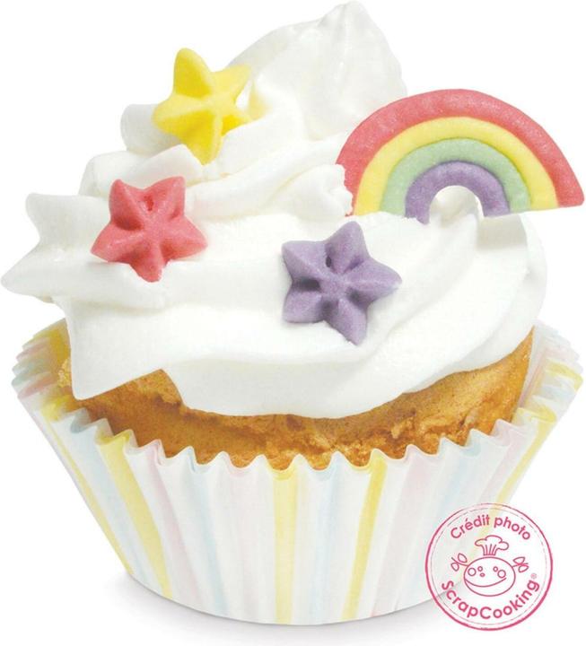 Actual product image ScrapCooking Sugar decorations - Rainbow (10 pcs) (10 pcs.)