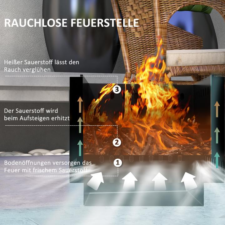 Immagine prodotto Outsunny Ciotola per il fuoco (48 cm)
