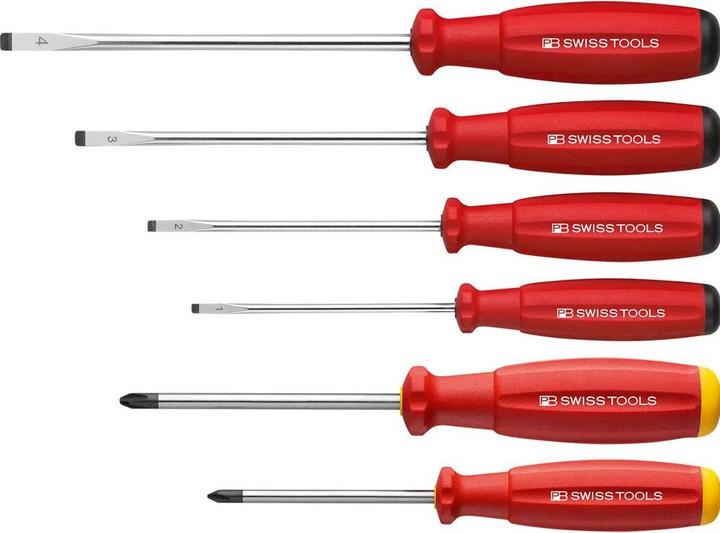 Produktbild PB Swiss Tools Schraubensätze (Phillipps-Kreuzschlitz (PH), Schlitzschrauben)