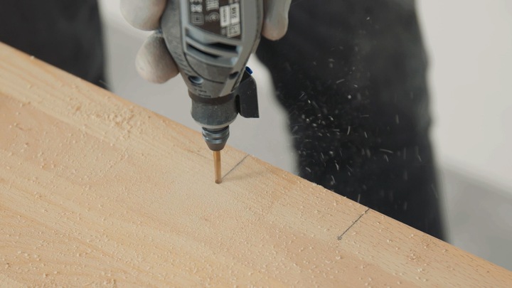 Immagine prodotto Dremel Set di punte per legno Ø 3.0 / 4.0 / 5.0 / 6.0 mm (4 pezzi) (3, 4, 5, 6 mm)