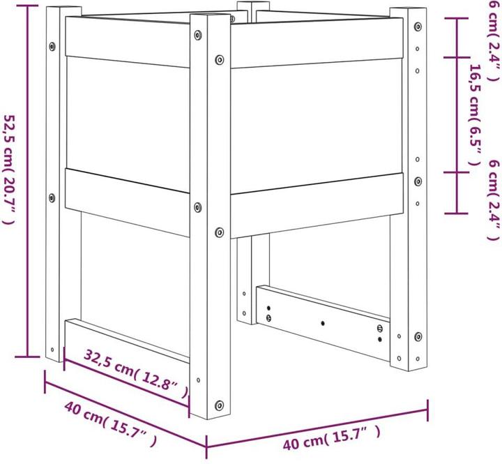 Produktbild vidaXL Pflanzgefäss