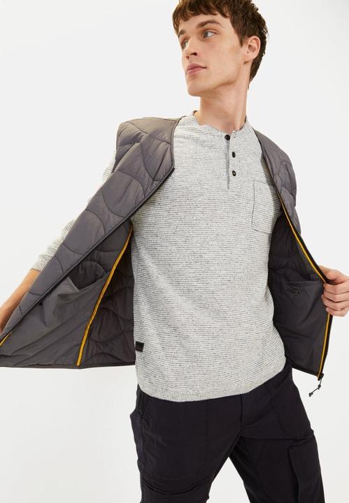 Immagine prodotto Camel Active Henley Langarmshirt aus einem Baumwollmix (XXL)