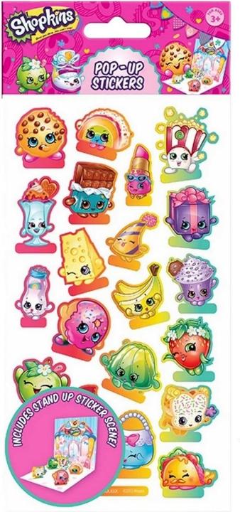 Actual product image Shopkins Characters Stickers