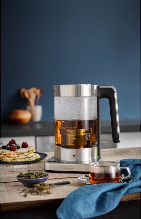 Actual product image WMF Glass Kettle with Temperature Selection 1,7l Tea Strainer Keep Warm Function Lono 3000W (1.70 l)