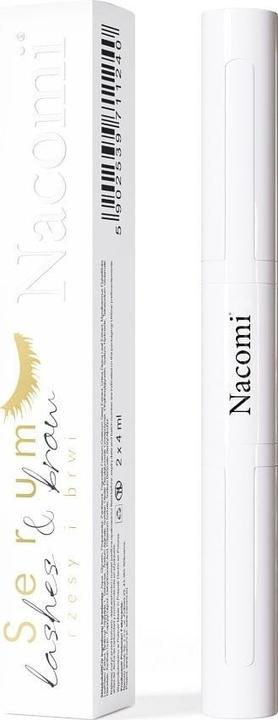 Nacomi Lashes & Brow Serum For Eyelashes And Eyebrows 2X4Ml (8 ml)