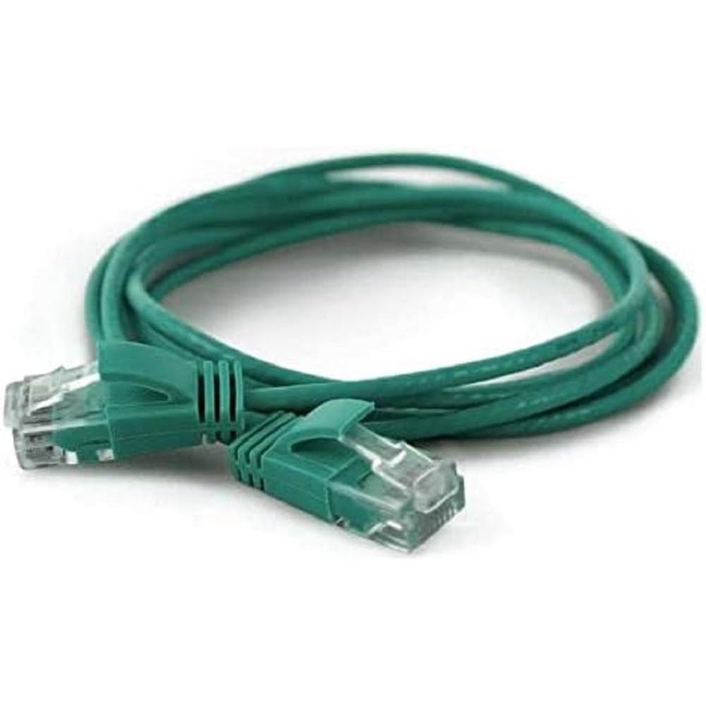Wantec wW Patchkabel CAT6A (rund 2,8mm) UTP grün 0,25m (U/UTP, CAT6a, 0.25 m), Netzwerkkabel