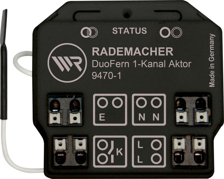 Rademacher DuoFern 1-channel radio switch flush-mounted (Switch actuator)