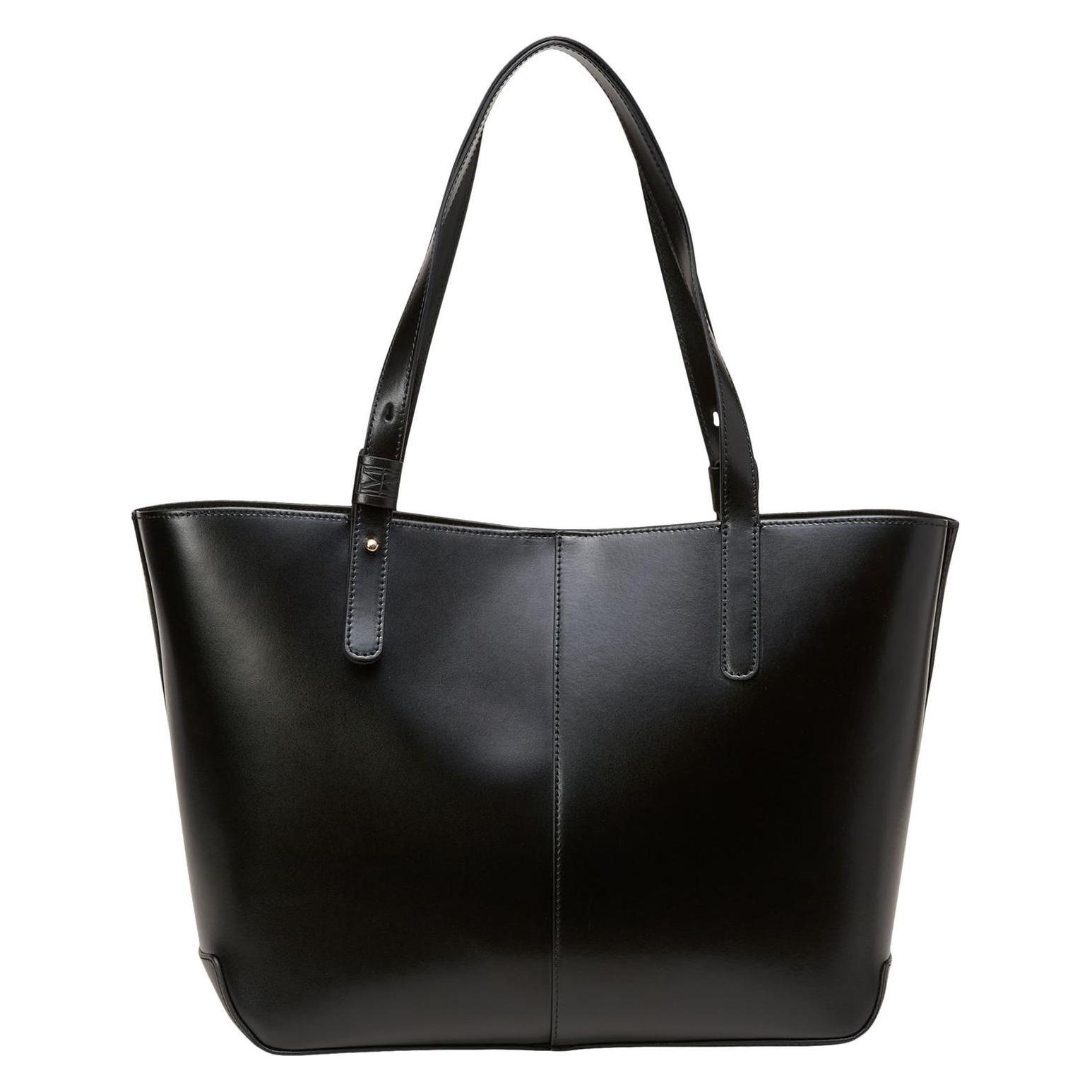 Marc O'Polo, Damen, Tasche, Terja Shopper, Schwarz
