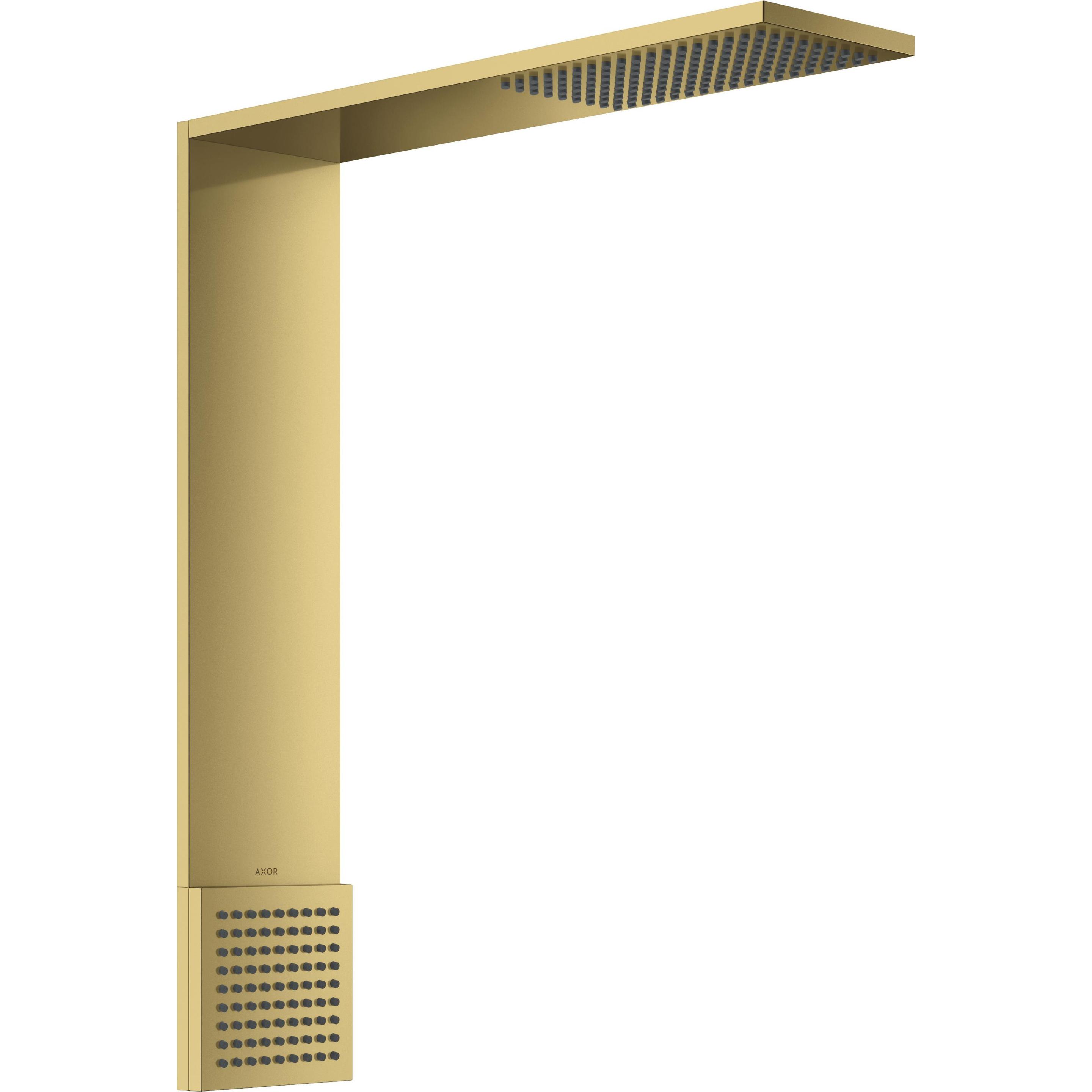 hansgrohe, Duschbrause, AXOR ShowerComposition Brausenmodul 110/220, 1jet, mit Schulterbrause, Ausladung 424mm, 12 (1 St...
