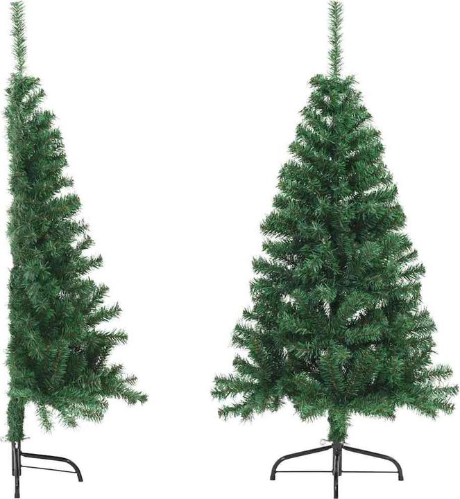 Produktbild vidaXL künstlicher halber Weihnachtsbaum (120 cm)