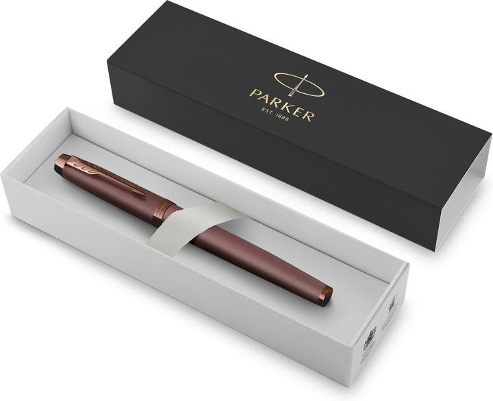 Produktbild Parker Pen Rollerball IM Monochrome Fein (F), Burgundy (Burgundy, 1 x)