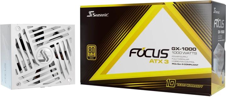 Produktbild Seasonic Focus GX-1000 V4 1000W ATX3.0 white (1000 W)