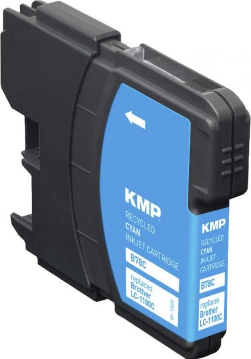 Immagine prodotto KMP B78C cartuccia d'inchiostro compatibile con Brother LC-1100 C (C)