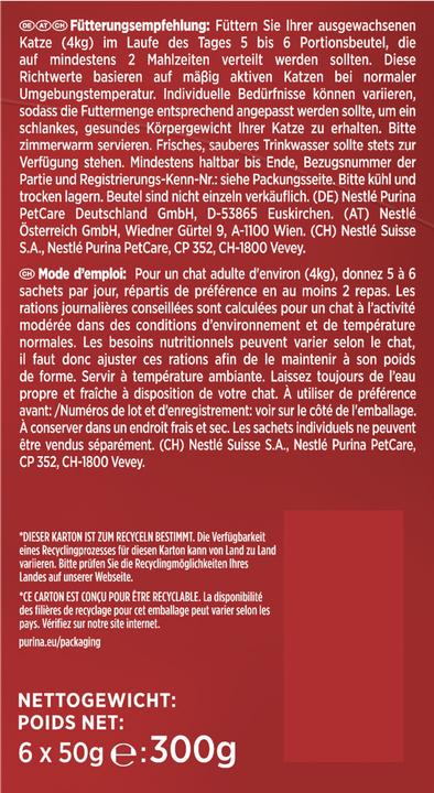 Produktbild Gourmet Mon Petit (Adult, 6 Stk., 300 g)