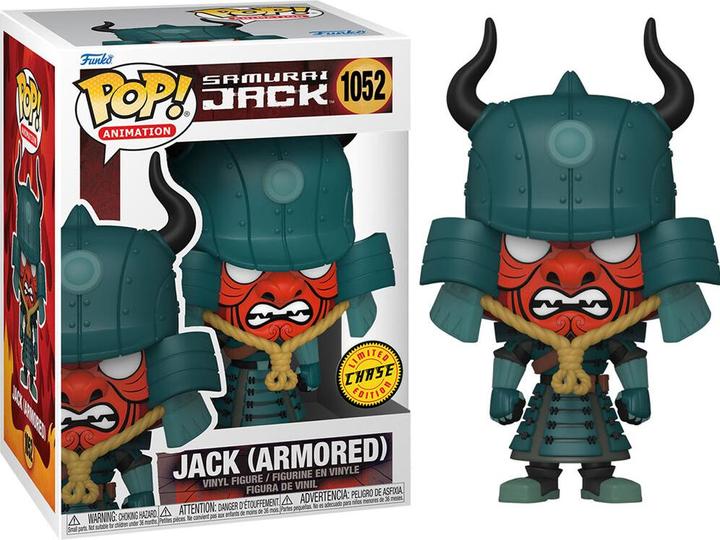 Actual product image Funko Pop! Samurai Jack : Armored Jack (1052)