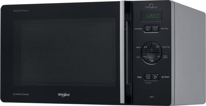 Whirlpool MCP 345 SL Flat Surface Combination Microwave 25 L 800 W Black, Silver (25 l)